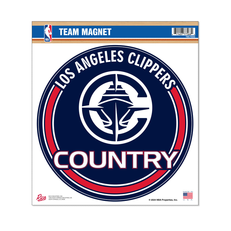 LA Clippers 8" Team Magnet Circle