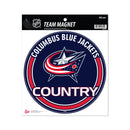 Blue Jackets 8" Team Magnet Circle