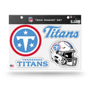 Tennessee Titans Team Magnet Set