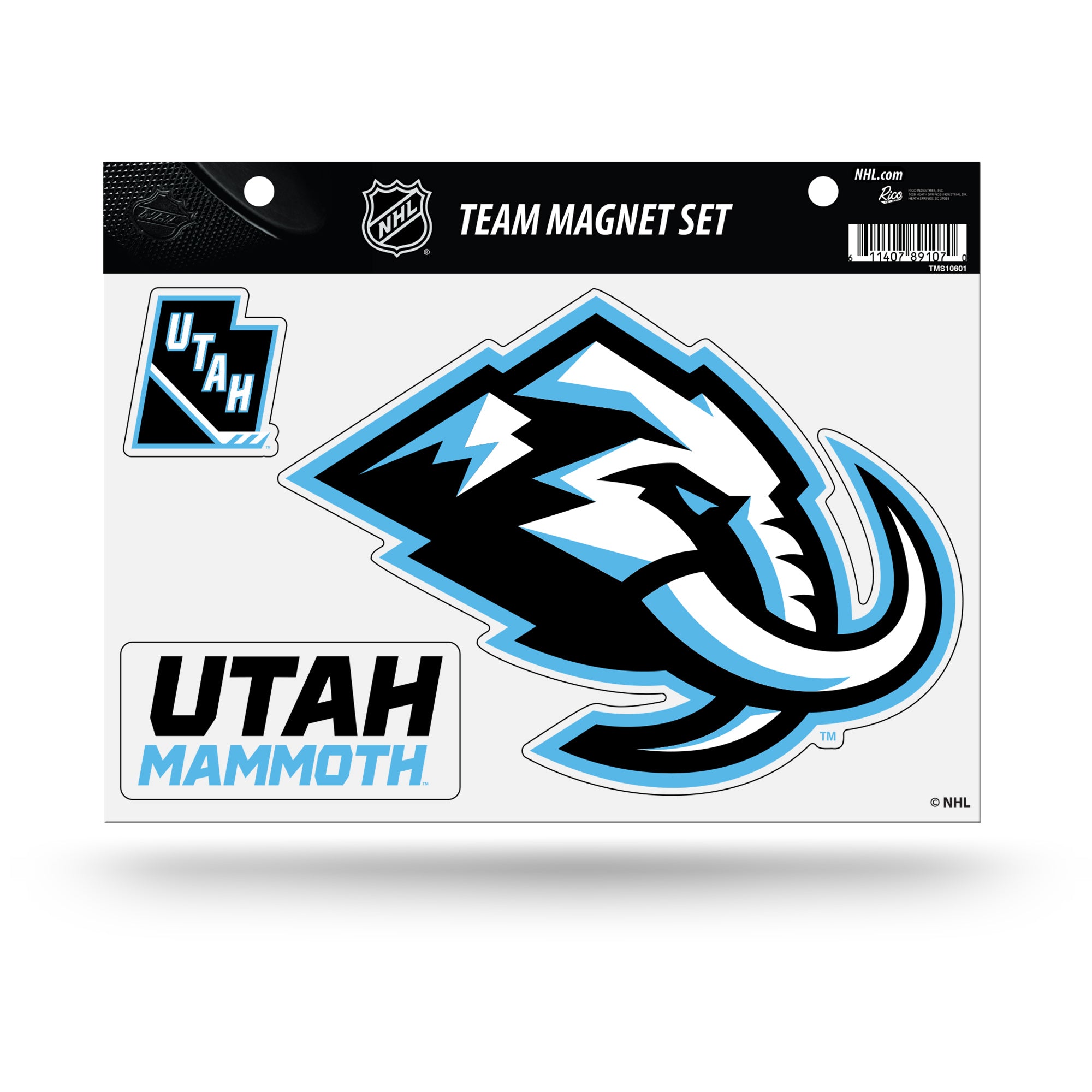 Utah Mammoth Team Magnet Set