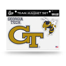 Georgia Tech Yellow Jackets Team Magnet Set