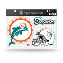 Miami Dolphins Retro 66 Team Magnet Set