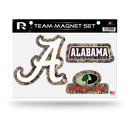 Alabama University / Mossy Oak Camo Break-Up Team Magnet Set