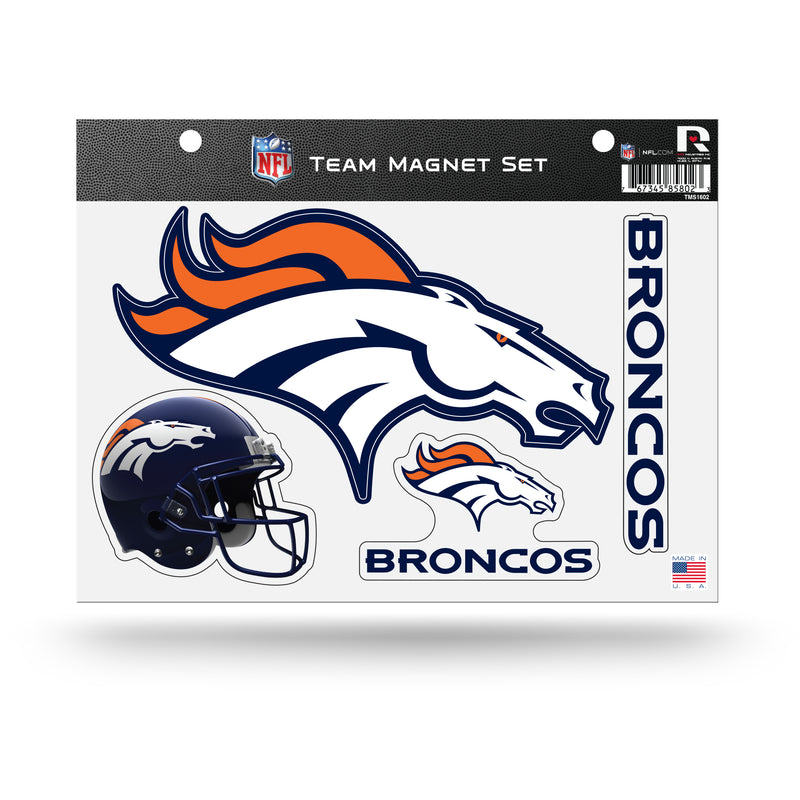 Broncos Team Magnet Set