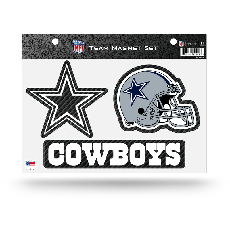 Cowboys - Carbon Fiber Design - Team Magnet Sheet