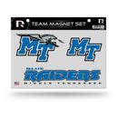 Middle Tennessee Team Magnet Sheet
