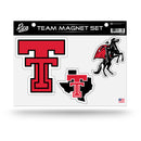 Texas Tech Red Raiders Team Magnet Sheet