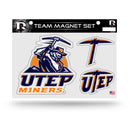 Utep Team Magnet Sheet