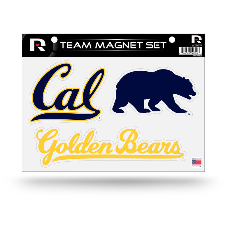 Cal Berkeley Team Magnet Sheet