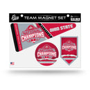 Ohio State Buckeyes 2025 CFP National Champions Team Magnet Sheet