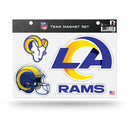 La Rams Team Magnet Sheet