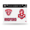 Radford Team Magnet Sheet