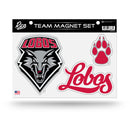 New Mexico Lobos Team Magnet Sheet