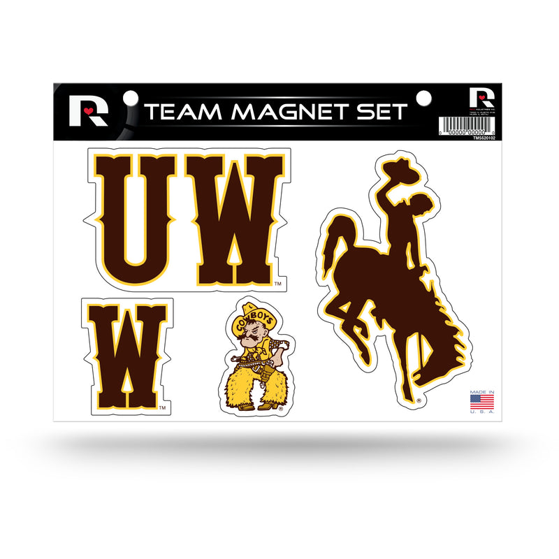 Wyoming Team Magnet Sheet