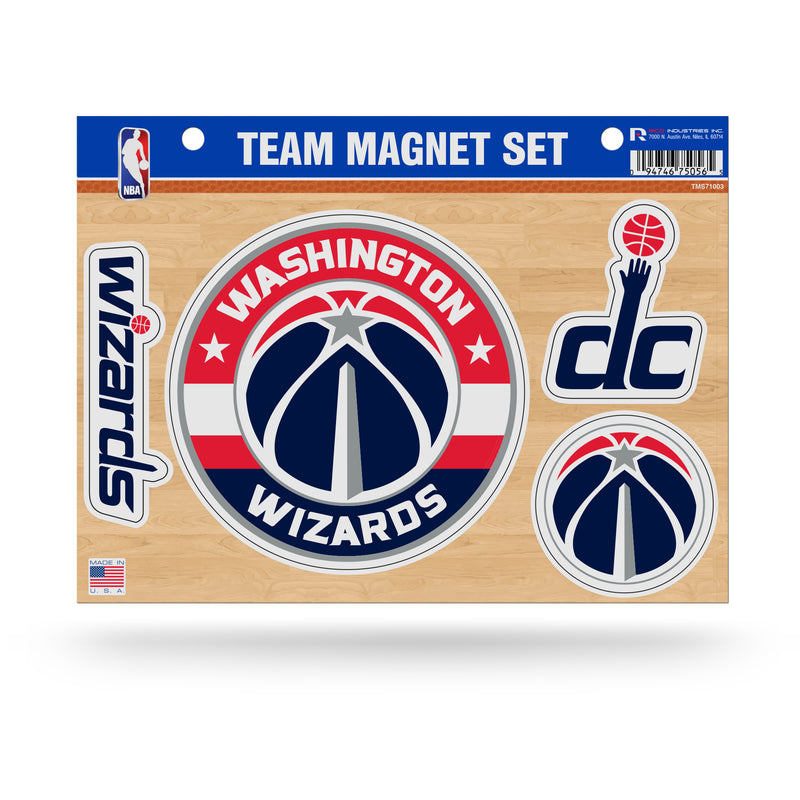 Wizards Team Magnet Sheet