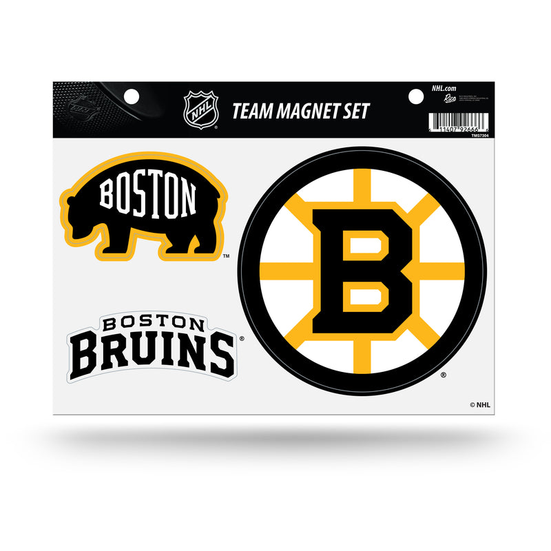 Boston Bruins Team Magnet Sheet