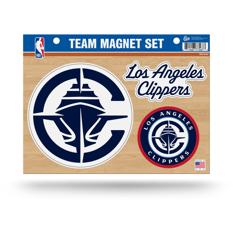 LA Clippers Team Magnet Sheet