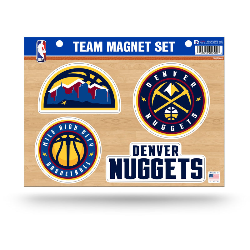 Nuggets Team Magnet Sheet