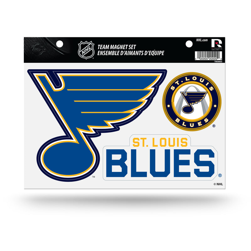 Blues Team Magnet Sheet