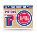 Pistons Team Magnet Sheet