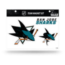 San Jose Sharks Team Magnet Set