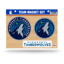 Timberwolves Team Magnet Sheet