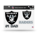 # 1 Dad Raiders  Team Magnet Set