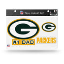 # 1 Dad Packers  Team Magnet Set