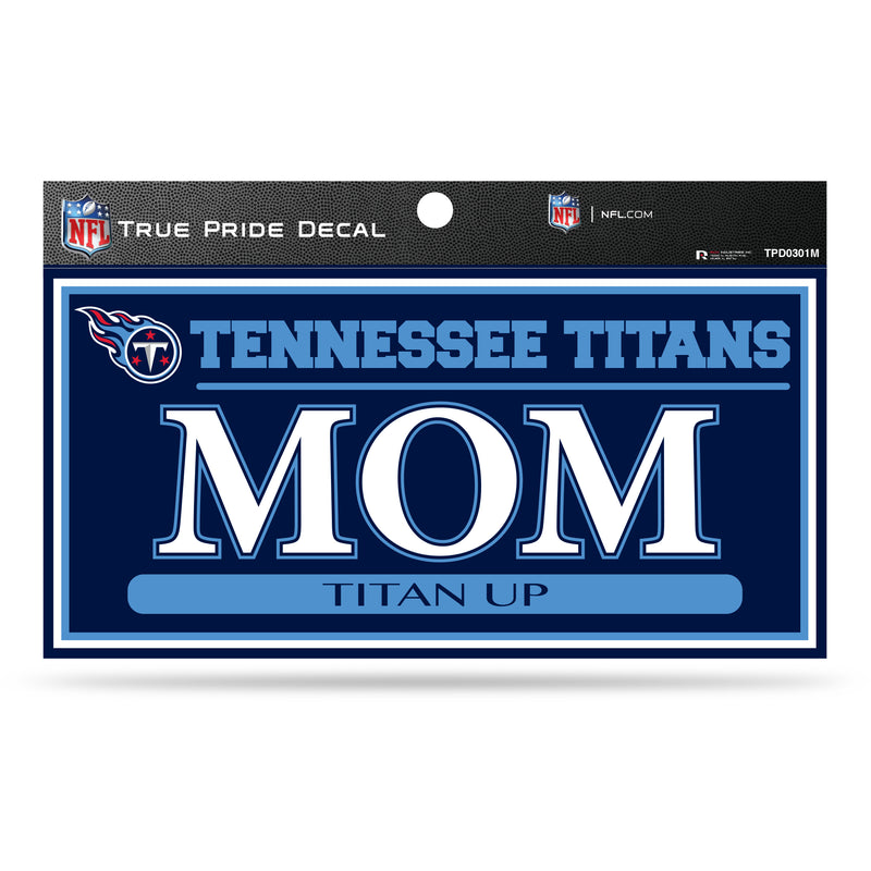 Titans 3" X 6" True Pride Decal - Mom