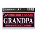 Houston Texans True Pride Decal - Grandpa