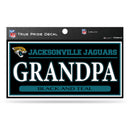Jaguars 3" X 6" True Pride Decal - Grandpa