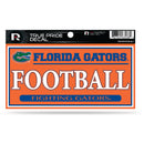 Florida University 3" X 6" True Pride Decal - Football (Alternate)