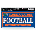 Florida University 3" X 6" True Pride Decal Football