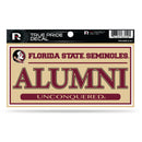 Florida State 3" X 6" True Pride Decal - Alumni (Alternate)