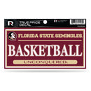 Florida State 3" X 6" True Pride Decal - Basketball