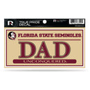 Florida State 3" X 6" True Pride Decal - Dad (Alternate)