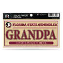 Florida State 3" X 6" True Pride Decal - Grandpa (Alternate)