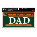 Miami 3" X 6" True Pride Decal - Dad