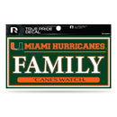 Miami 3" X 6" True Pride Decal - Family