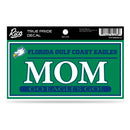 Florida Gulf Coast University 3" X 6" True Pride Decal - Mom (Alternate)
