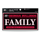 Georgia 3" X 6" True Pride Decal - Family