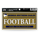 Georgia Southern 3" X 6" True Pride Decal - Football