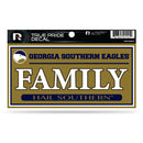 Georgia Southern 3" X 6" True Pride Decal - Family