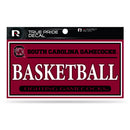 South Carolina University 3" X 6" True Pride Decal - Basketball (Alternate)