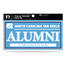 North Carolina University 3" X 6" True Pride Decal - Alumni