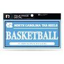 North Carolina University 3" X 6" True Pride Decal - Basketball