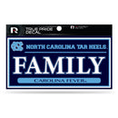 North Carolina University 3" X 6" True Pride Decal - Family (Alternate)