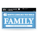 North Carolina 3" X 6" True Pride Decal - Family