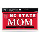North Carolina State 3" X 6" True Pride Decal - Mom