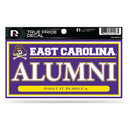 East Carolina 3" X 6" True Pride Decal - Alumni